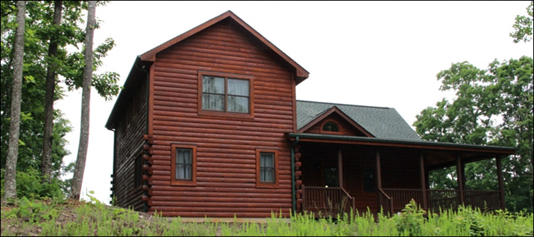 Professional Log Home Borate Application  Oconee County, Georgia